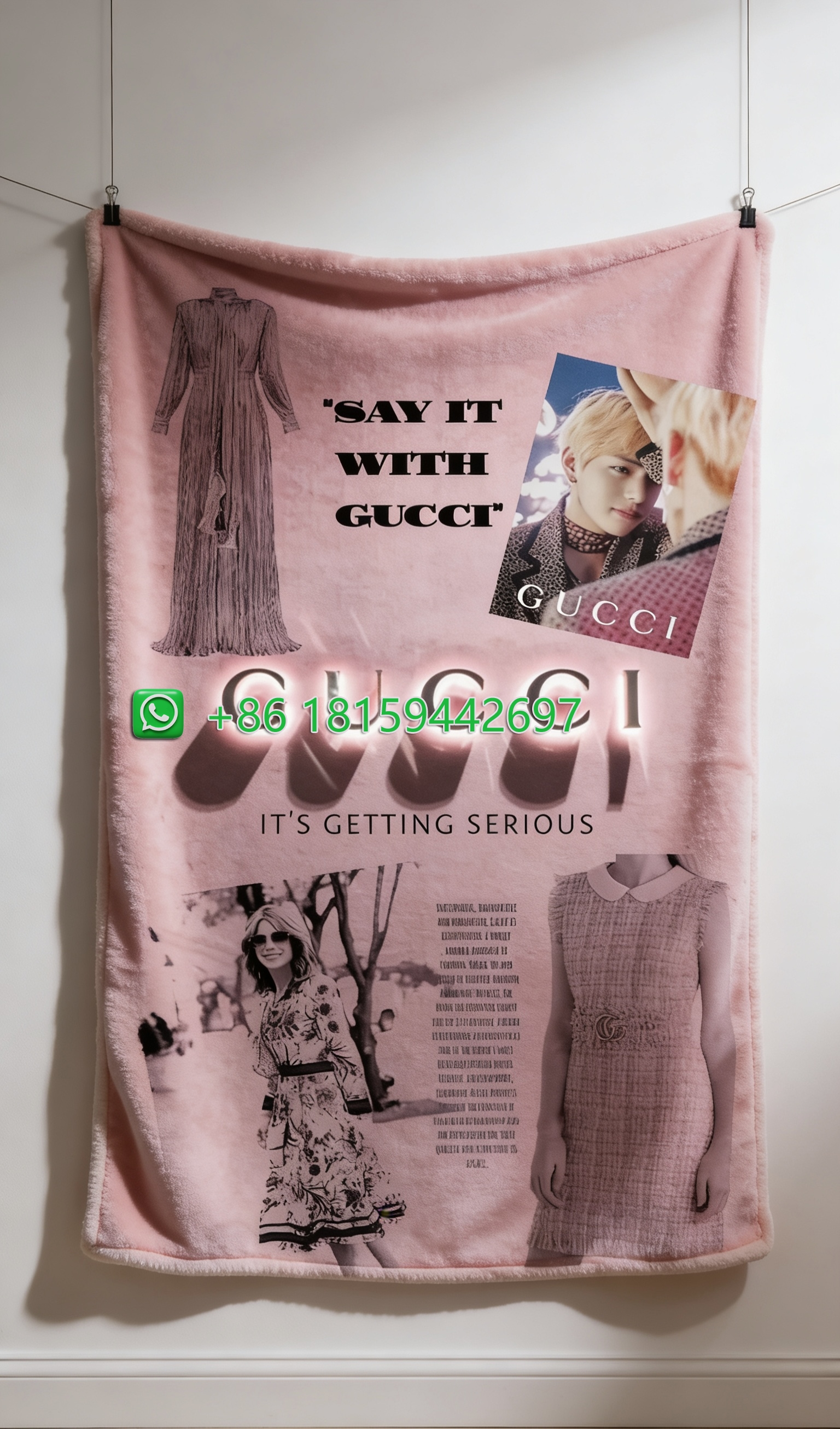 Gucci Throw Blankets